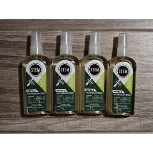 4-Pk | STEM Mosquito Repellent Spray Plant Based Kid & Pet Safe Travel Size 2 oz